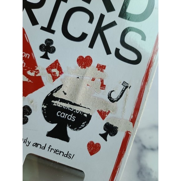 NEW-Card Tricks Kit-2 Decks-Instruction Book w/ 30 Tricks-RARE-Easy-Amaze People - Picture 9 of 11